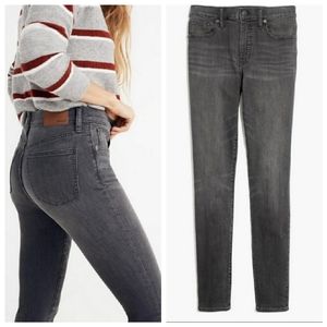 Madewell Mid Rise Gray Skinny Jeans Size 27